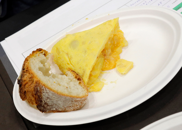 Tortilla de patata participante en la Liga de la Tortilla Zaragoza