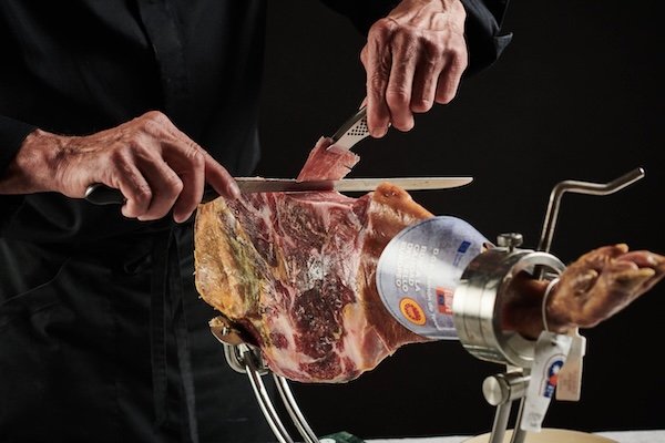 Corte de jamón profesional