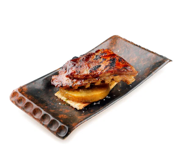 Churrasco de Ternasco de Aragón en tapa de autor