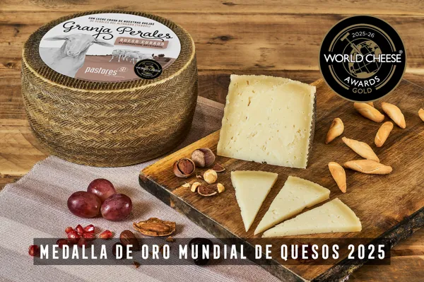 Granja Perales medalla de oro y cinco galardones en los World Cheese Awards 2025