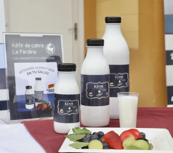 Kéfir de leche de cabra de Aragón La Pardina producto