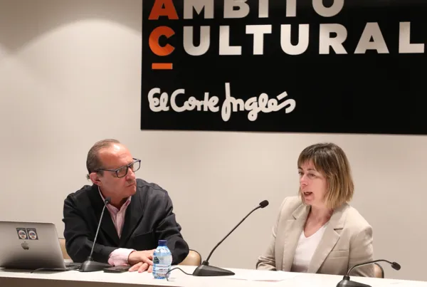 Ainhoa Lozano Casa Arcas durante su intervención Aula Cultural