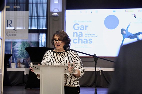 Arancha Simón en la XXII Muestra de Garnachas
