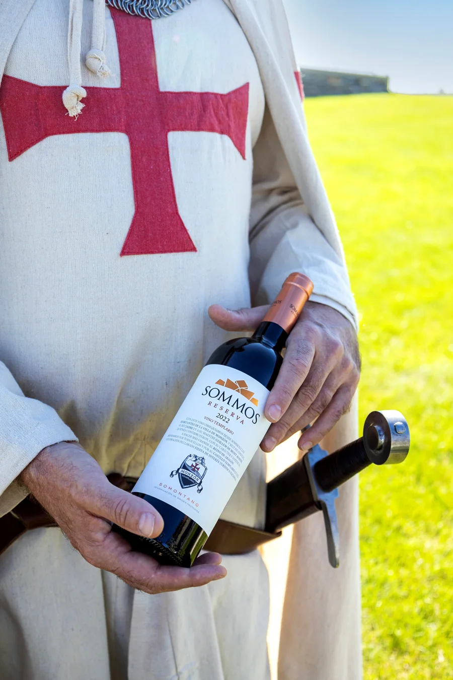 Botellas de Sommos Reserva Templario edición limitada