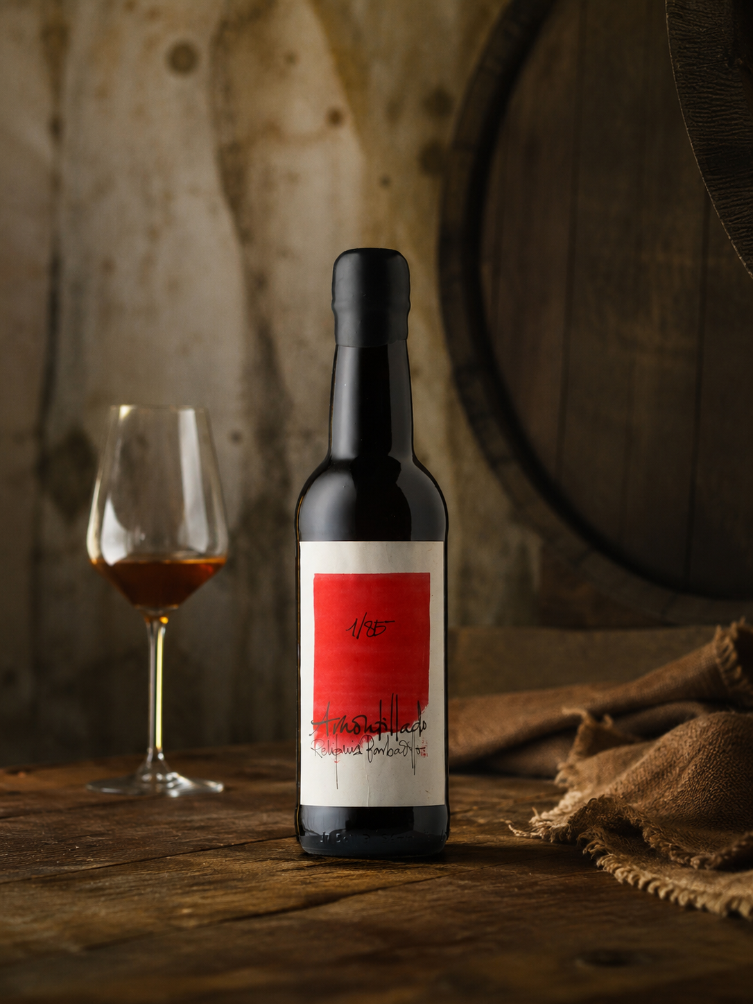 botella de Barbadillo reliquia amontillado