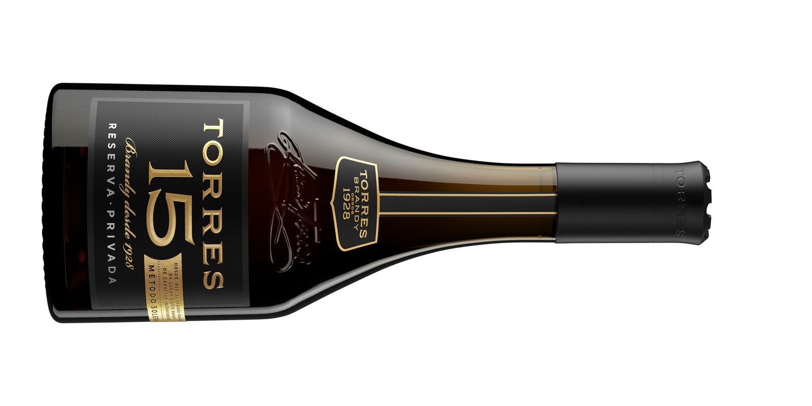 Torres 15, brandy orientado a la coctelería, también reconocido con Doble Oro.