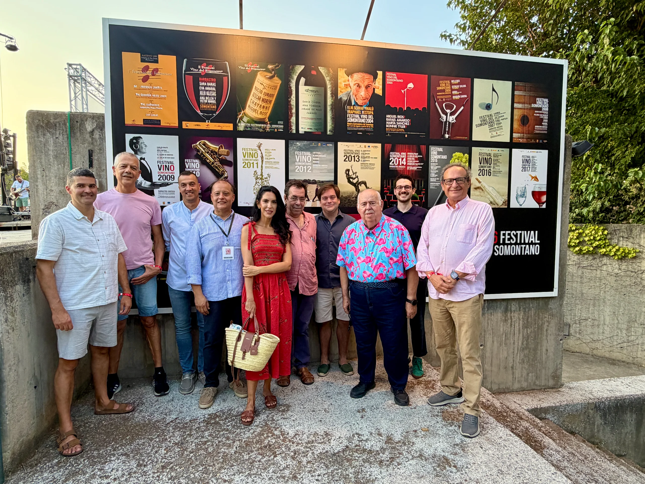 Integrantes del jurado del Concurso de Tapas Festival Vino Somontano 2026”.