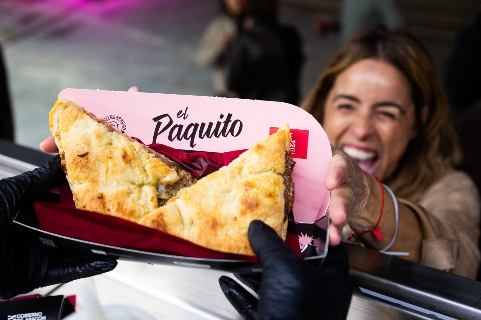 Focaccia Maña de Ternasco de Aragón en Las Foodtrucks de Zaragoza