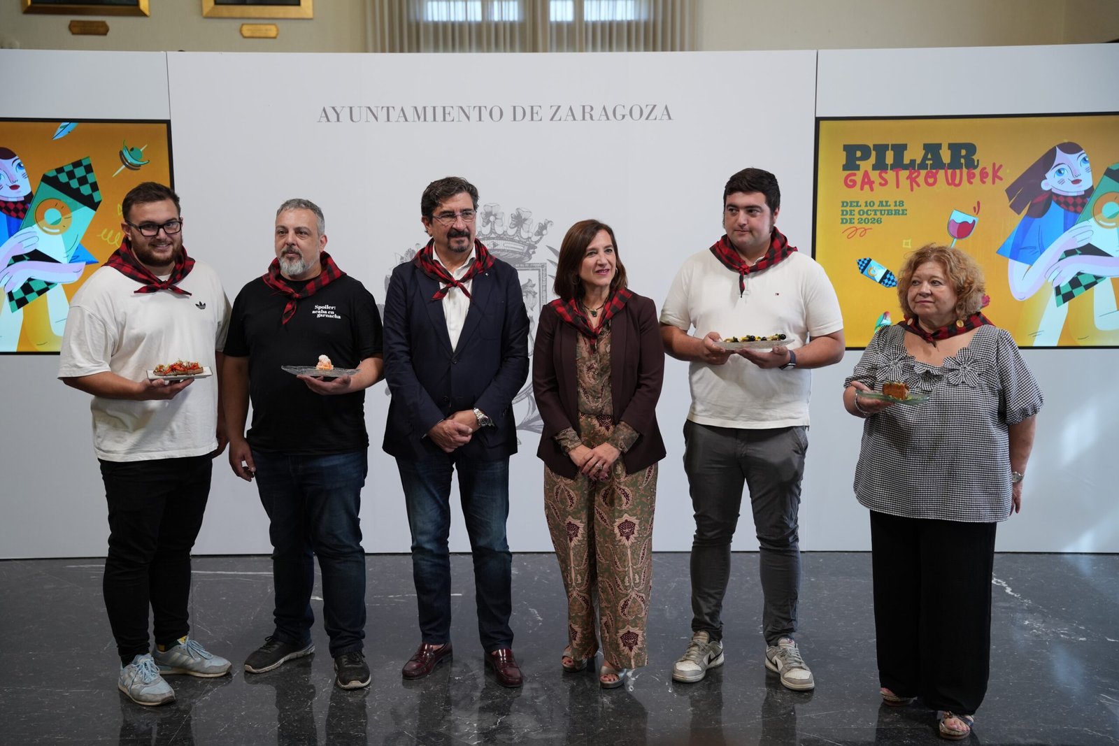 Presentación de PilarGastroWeek 2026 en el Ayuntamiento de Zaragoza